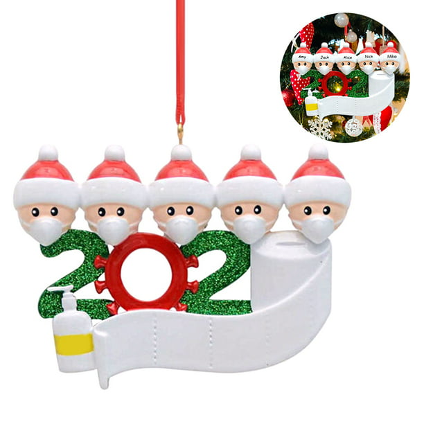 2020 Christmas Ornament Personalized DIY Christmas ADD Name Family Gift Decor
